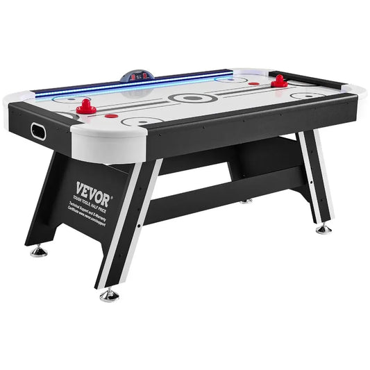 Air Powered Hockey Table Indoor LED Arcade Style Game