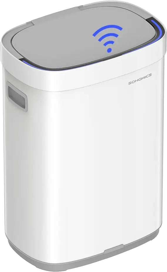 Motion Sensor Trash Can Auto Open With Soft Close Lid