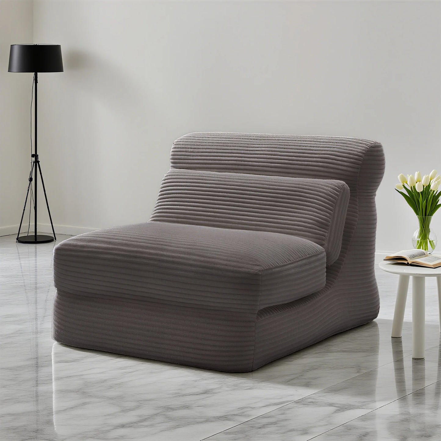 JHK Ergonomic Folding Sofa Bed With Lumbar Support