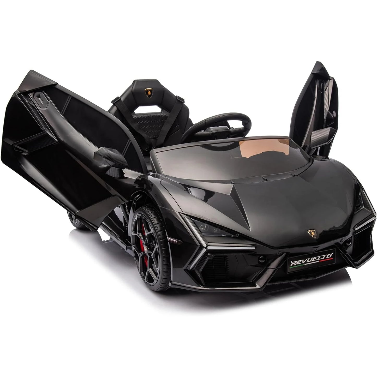 HiMISS Ride On Car Toy For Kids 3 To 8 With Bluetooth Music Remote Headlight