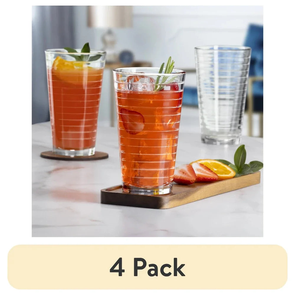 The Gallant Glassware Classic Durable Drinking Glass Set