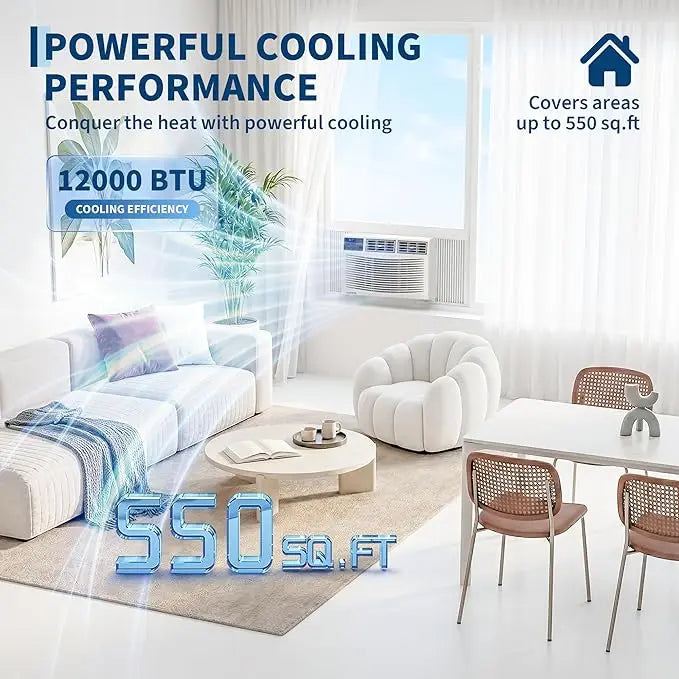HiMISS Window Air Conditioner With WiFi And Remote Control