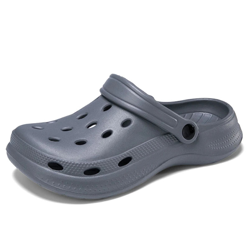 Summer Men Clogs Sandals Beach Slides Leisure Slippers