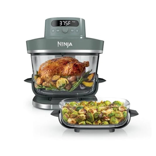 SHXI Crispi Pro 6in1 Glass Air Fryer 450F Max Crisp