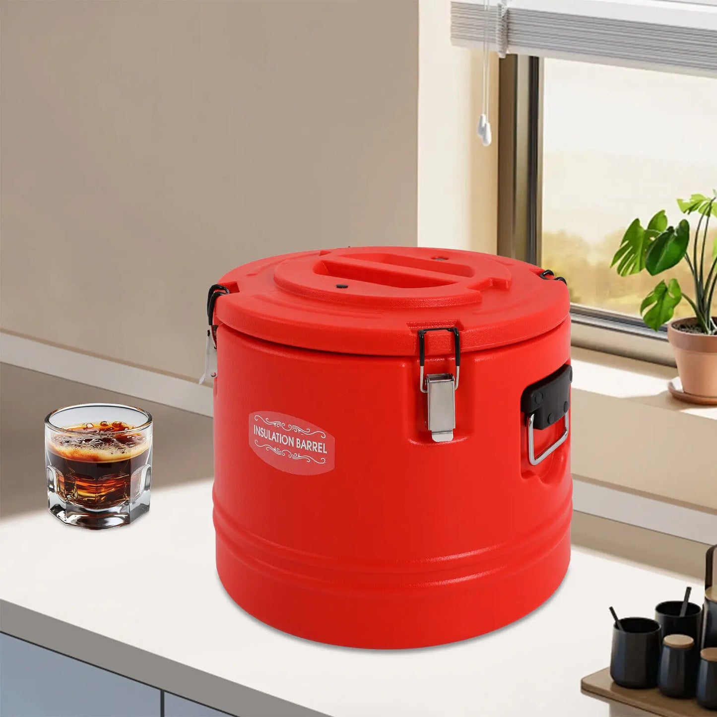 Premium Insulated Beverage Bucket Cooler for Cold Drinks