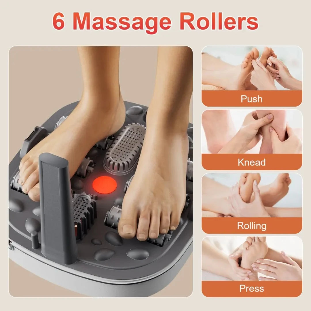 Cover Foot Spa Smart Folding Deep Foot Bath With Heat