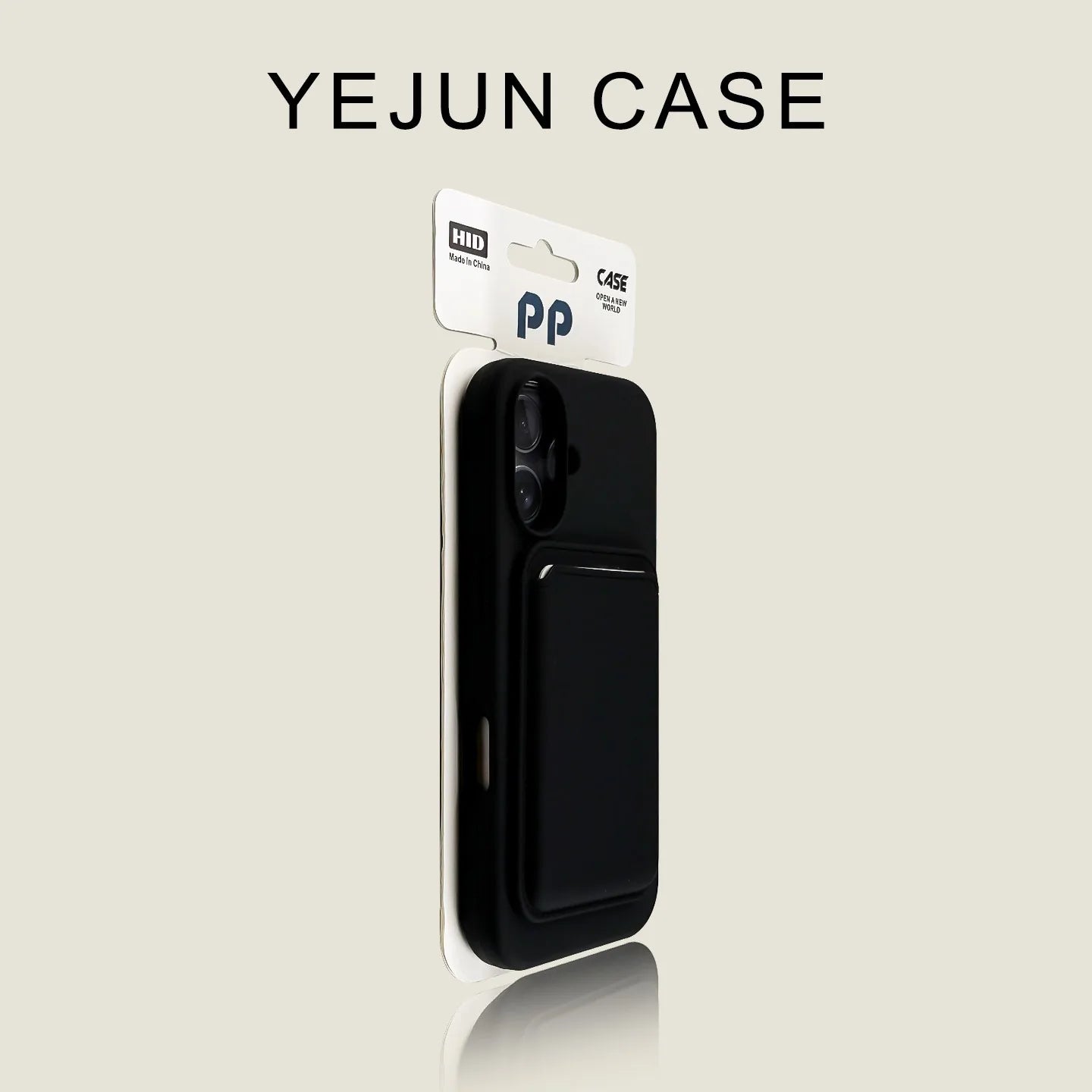 NONED Liquid Silicone Wallet MagSafe Phone Case for iPhone