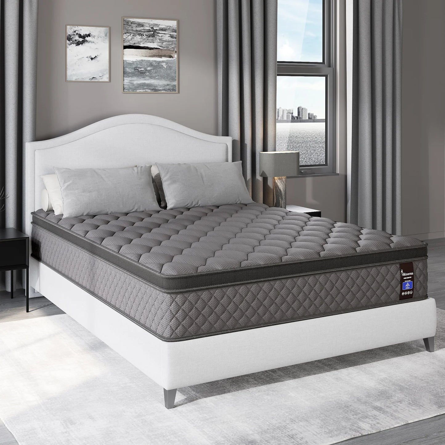 Viscountess Hybrid Pocket Spring Memory Foam Mattress