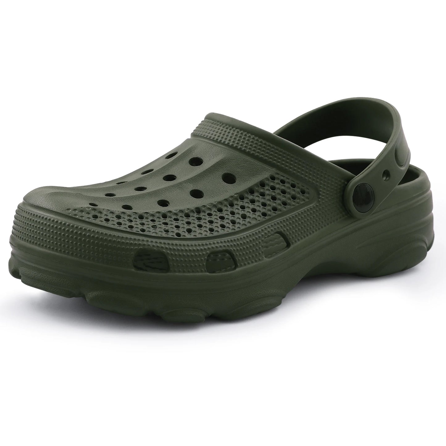 Comwarm Men Breathable Garden Sandals Non Slip Comfort Shoes