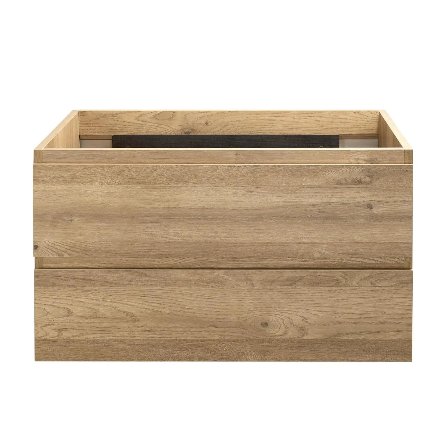 Floating Bathroom Vanity With Sink, Moisture-Resistant MDF, Soft-Close Drawers
