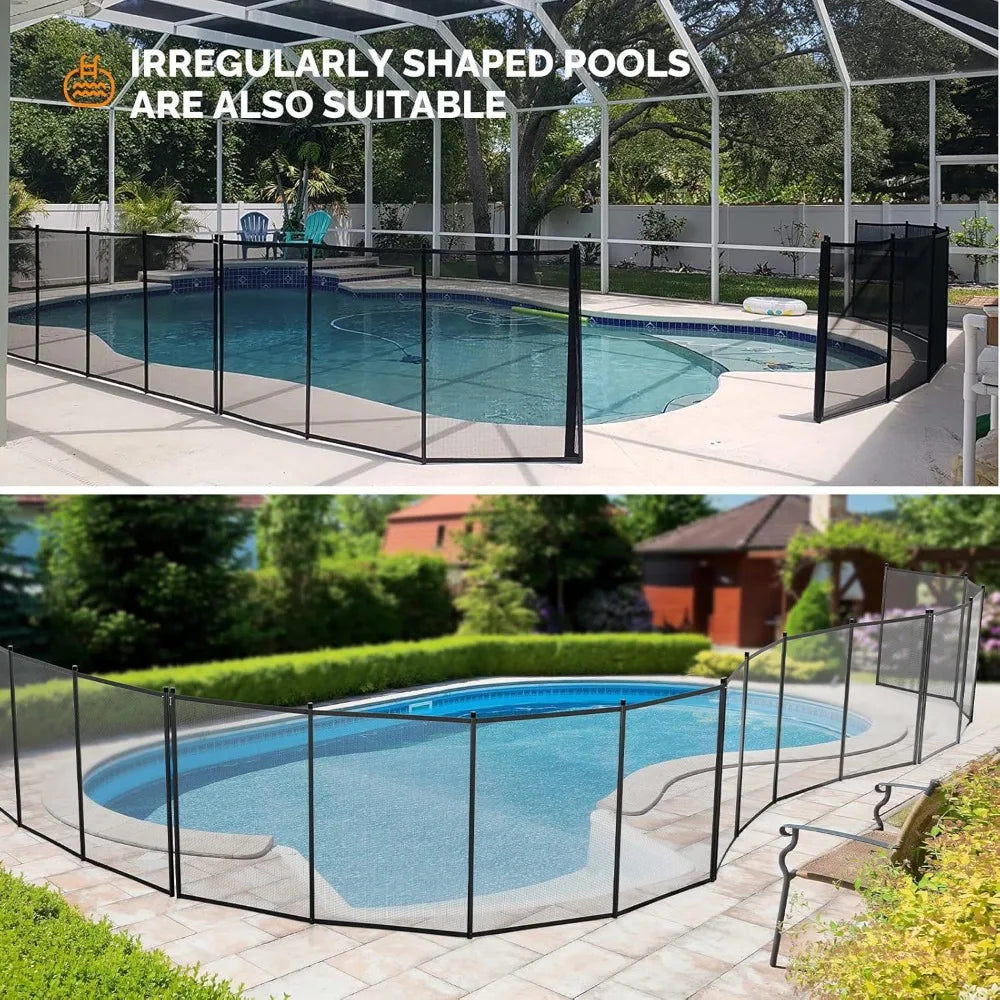 Pool Safety Fence Mesh For Inground Pools Easy Install Child Safety