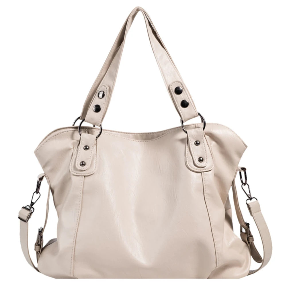 PU Leather Shoulder Crossbody Bag Hobo Style For Women