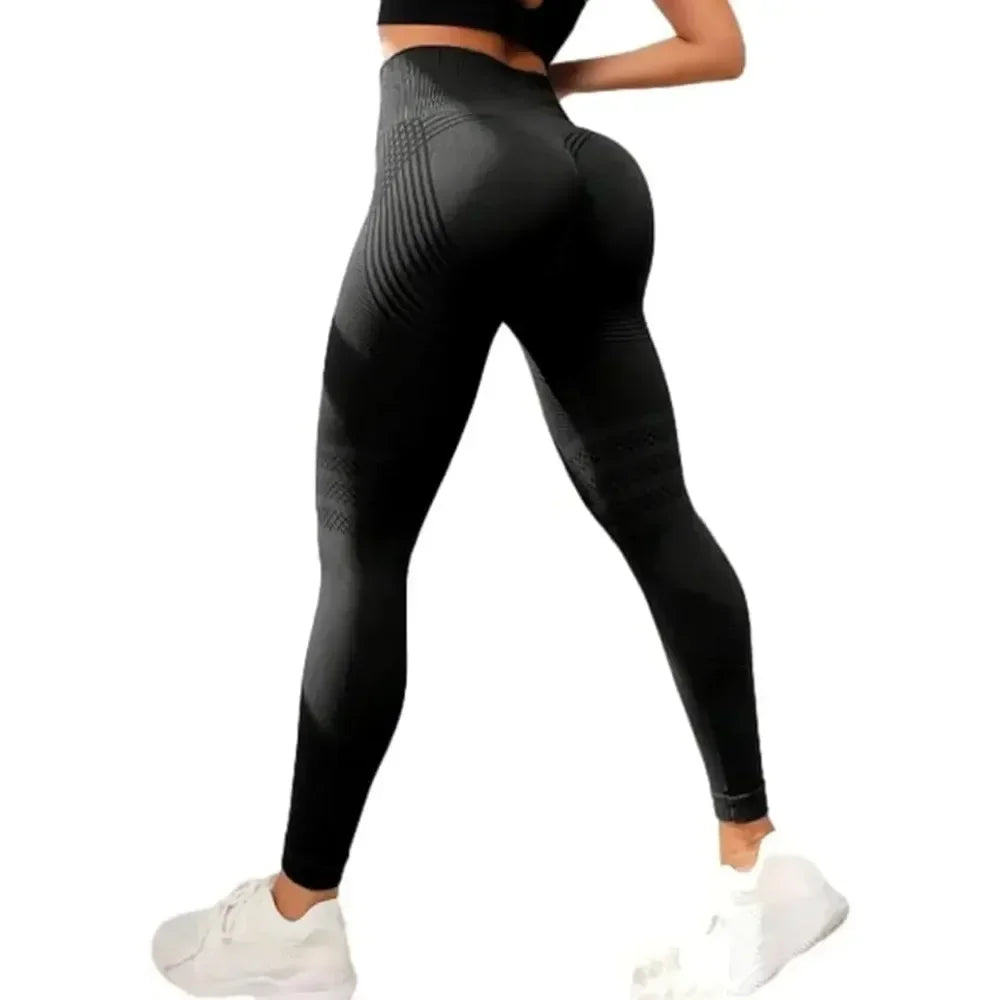 Cellulite 3D Leggings High Waisted Butt Lifting For Gym