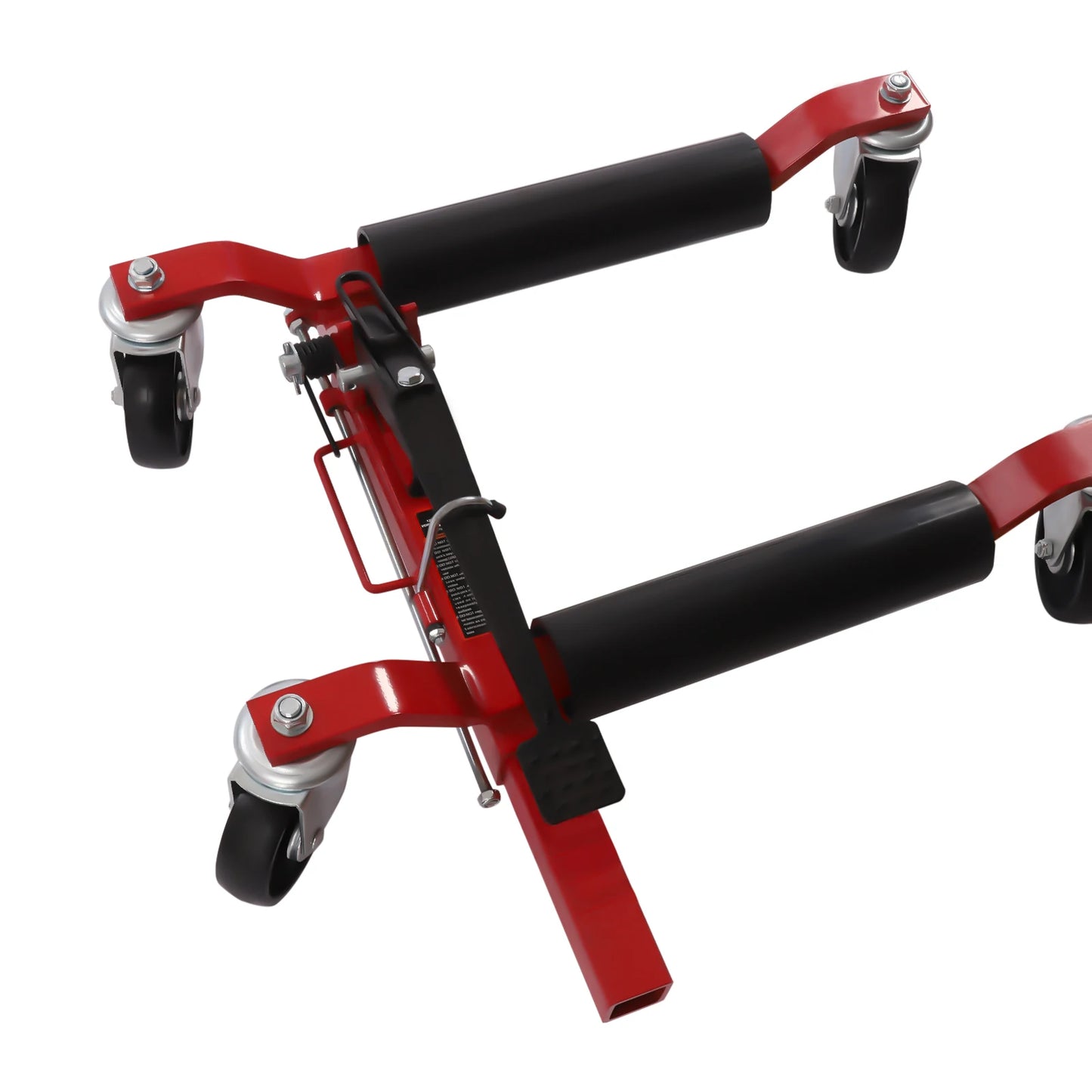 Hign-concerned 1500lb Truck Wheel Moving Dolly With Ratchet Tire Lift And Retractable Design