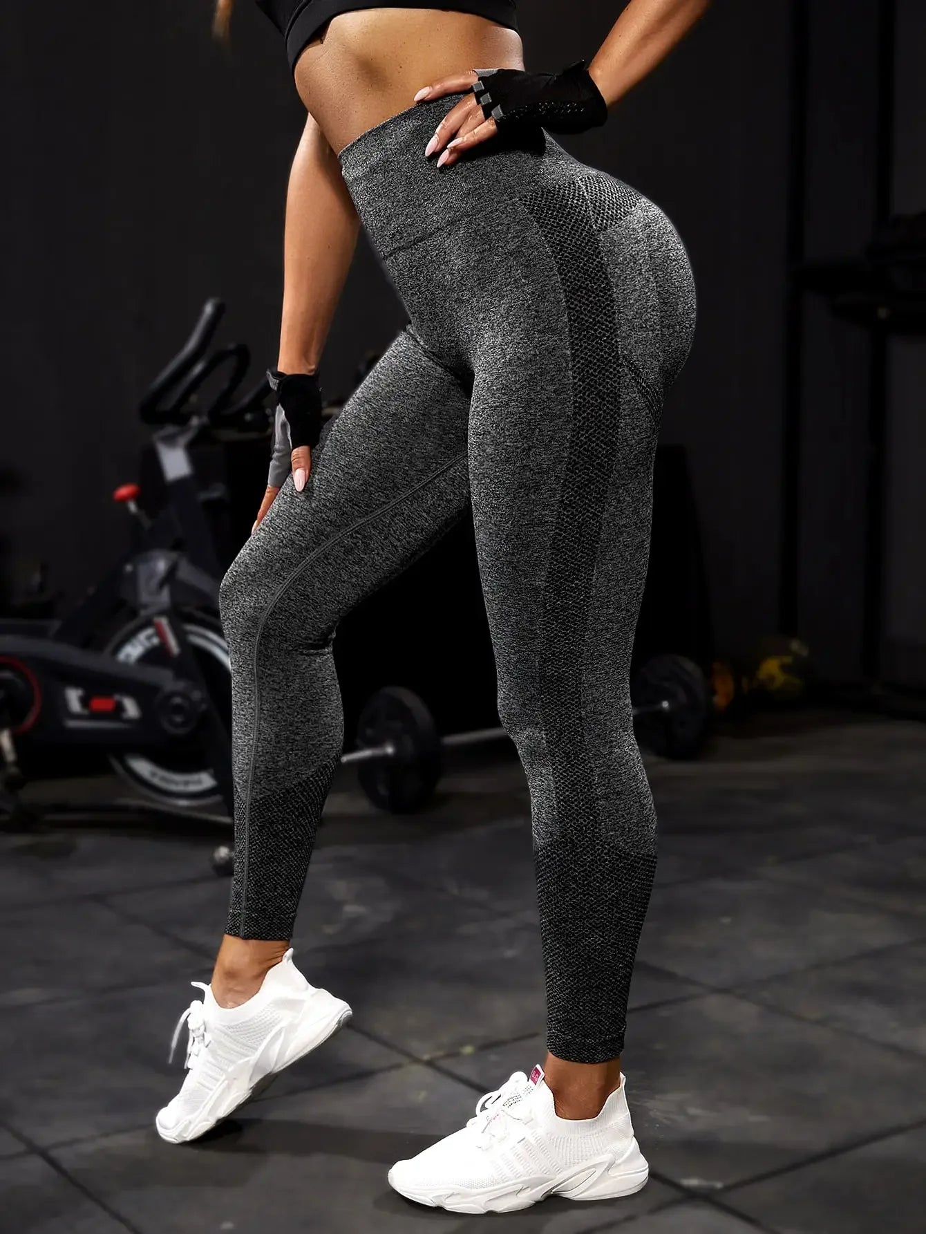 Women Yoga Leggings Seamless Workout Gym Push Up Fitness Pants