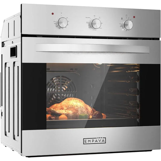 Electric Wall Oven With Convection And Mechanical Knob Control