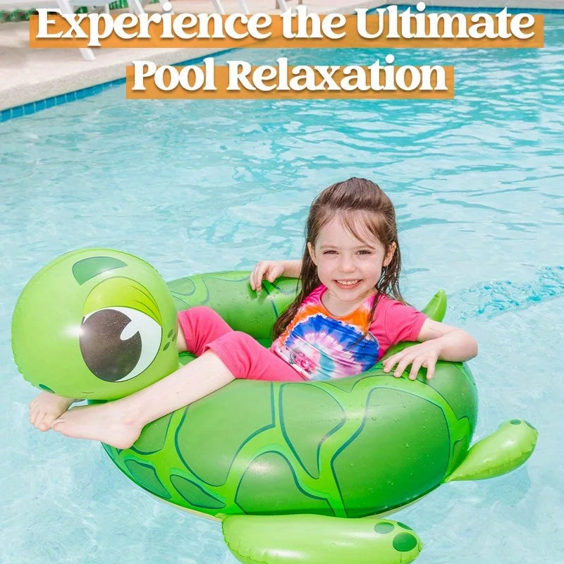 Joyfy 3Pack Inflatable Pool Floats Dinosaur Tubes for Kids
