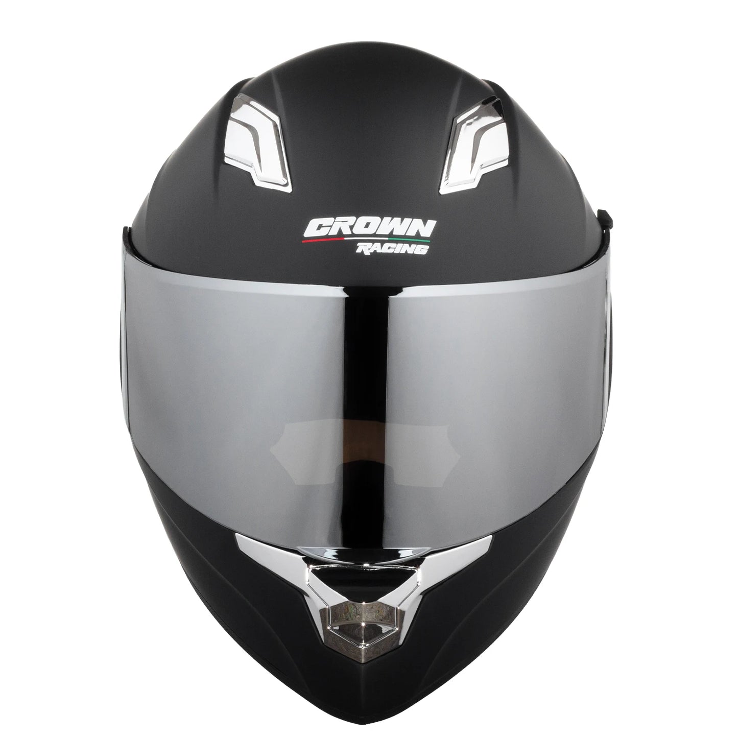 Crown Racing Full Face Motorcycle Helmet With Dual Visors DOT-Certified