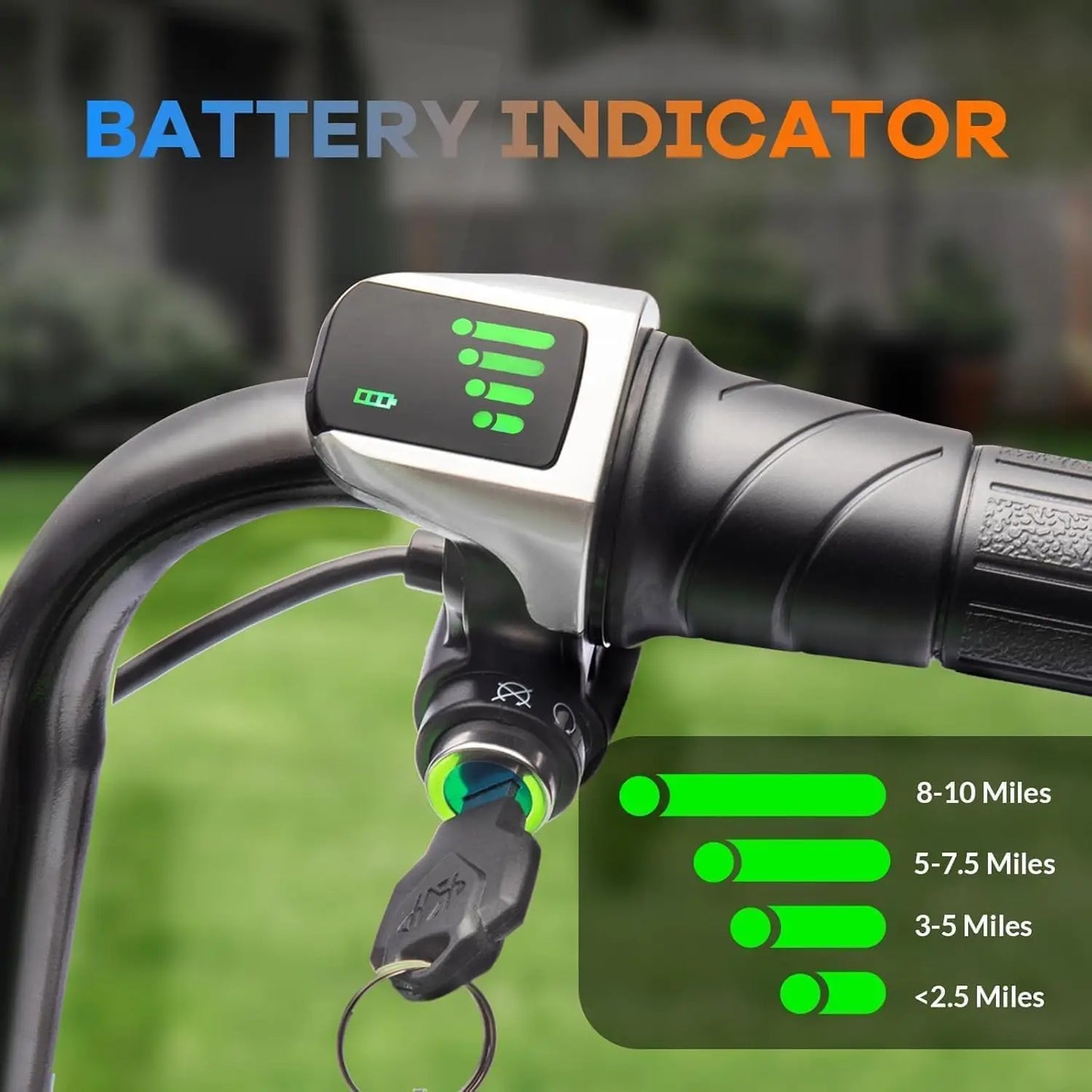 HiMISS Electric Kids Dirt Bike 24V 250W Two Speed Performance