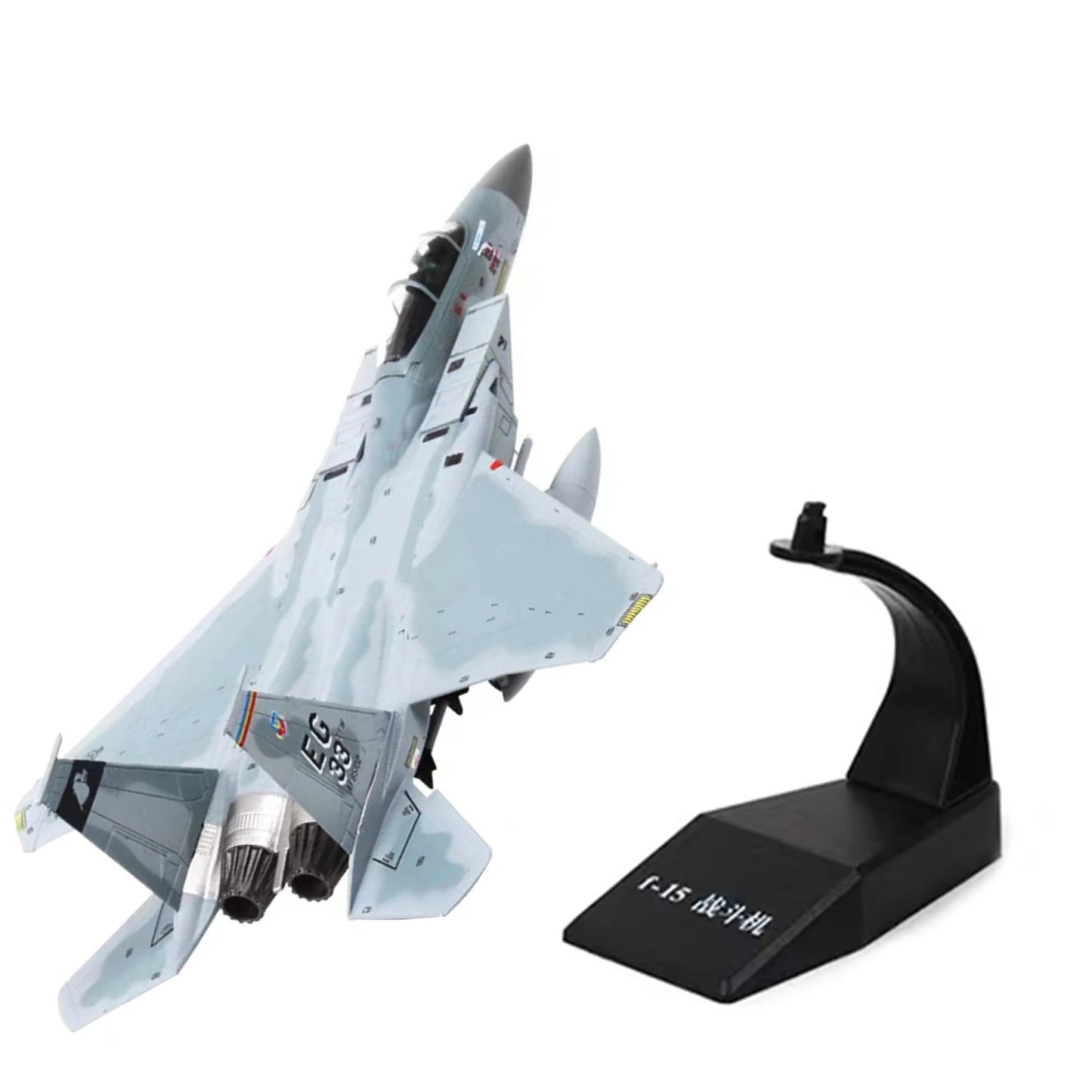 1:100 Scale F-15 Tomcat Model Aircraft Metal Alloy