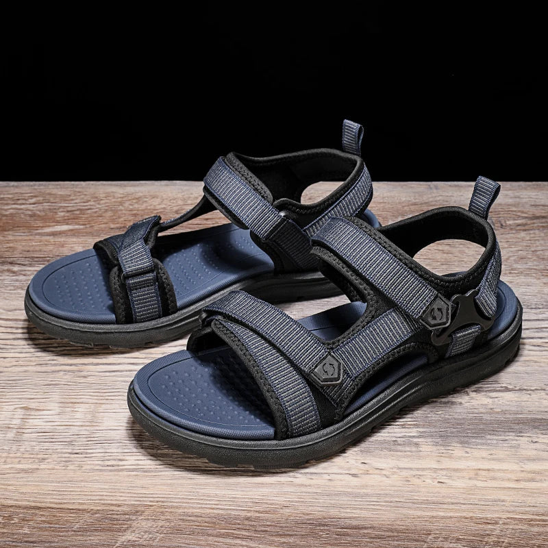 Genkcoat Men Outdoor Sandals Breathable Beach Casual Footwear