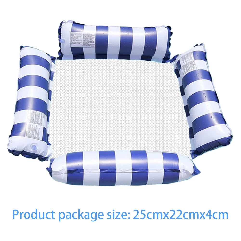 APWIKOGER PVC Inflatable Pool Float Lounger Hammock Chair