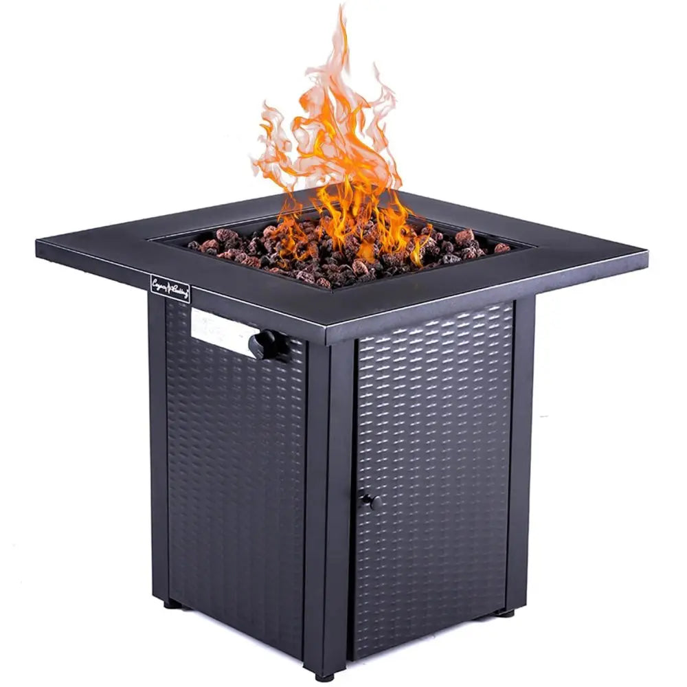Hign-concerned Outdoor Propane Fire Pit Table 50,000 BTU