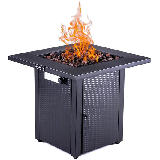 Hign-concerned Outdoor Propane Fire Pit Table 50,000 BTU