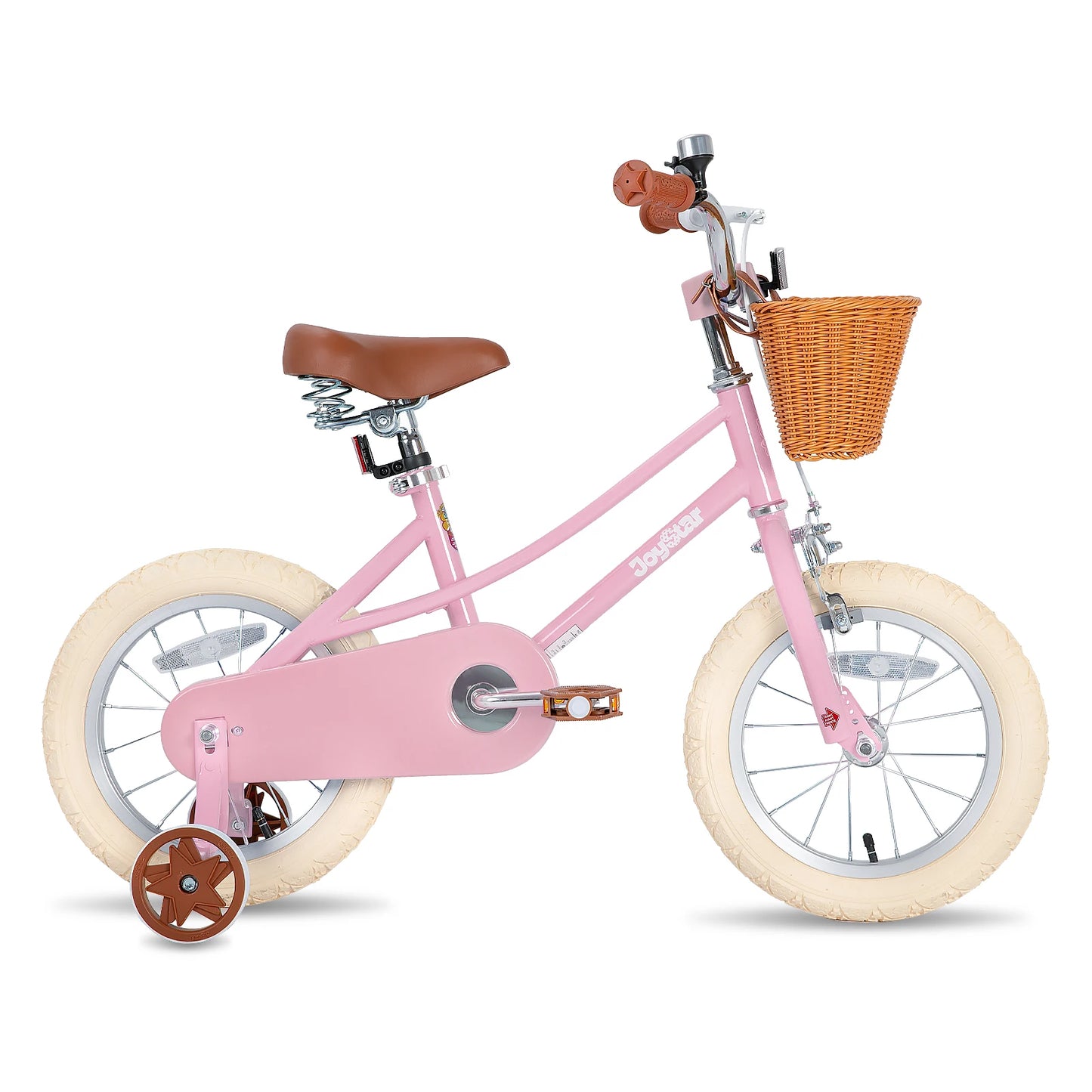 Joystar Kids Bike With Front Basket And Training Wheels