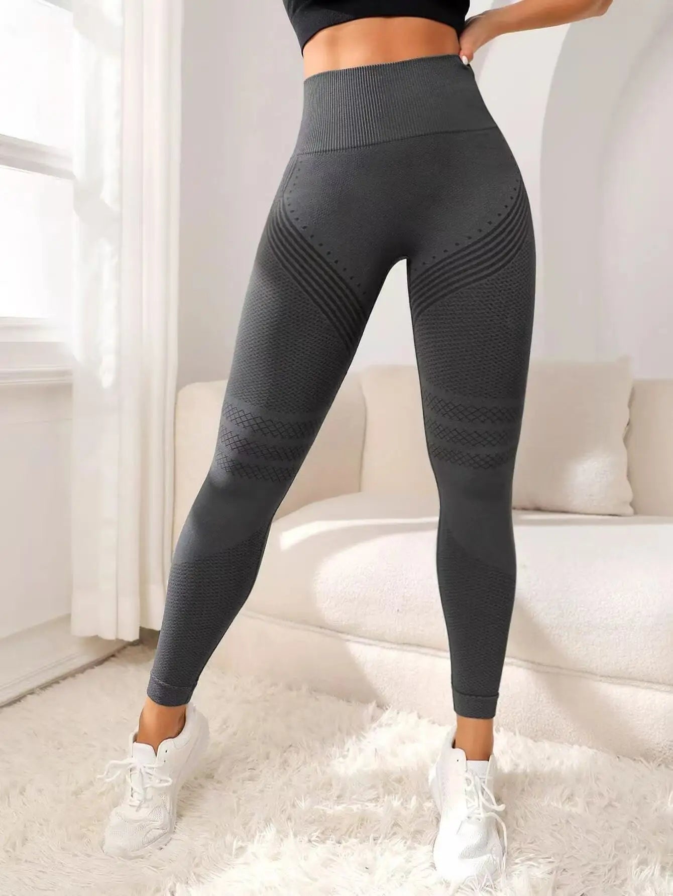 Cellulite 3D Leggings High Waisted Butt Lifting For Gym