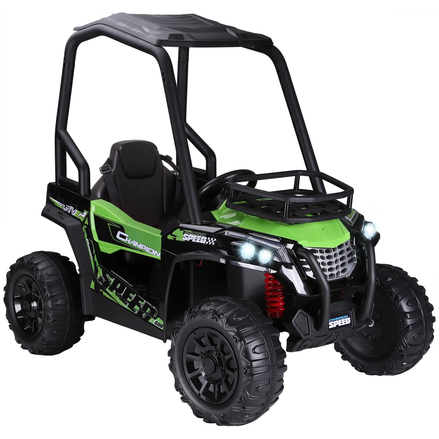 AOSOM Outdoor Kids Electric ATV With Real Suspension Remote Control