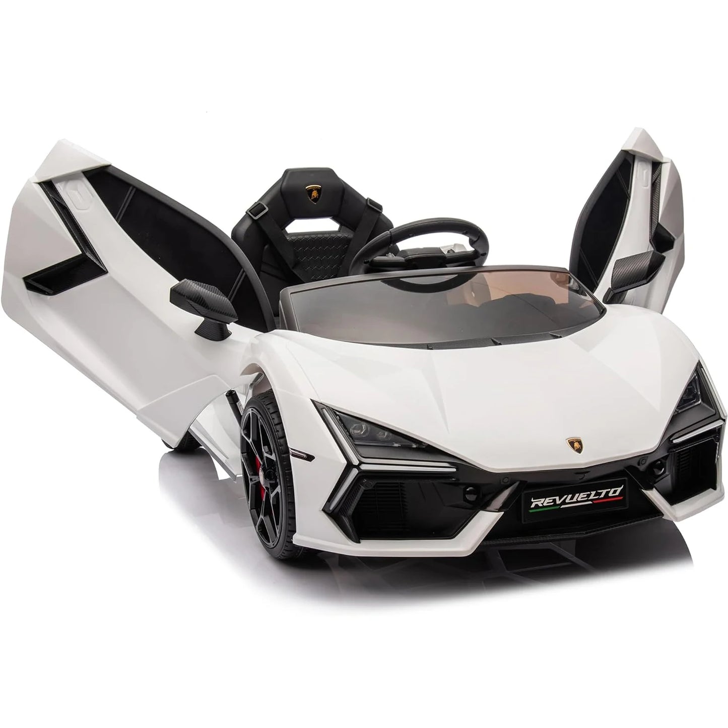 HiMISS Ride On Car Toy For Kids 3 To 8 With Bluetooth Music Remote Headlight