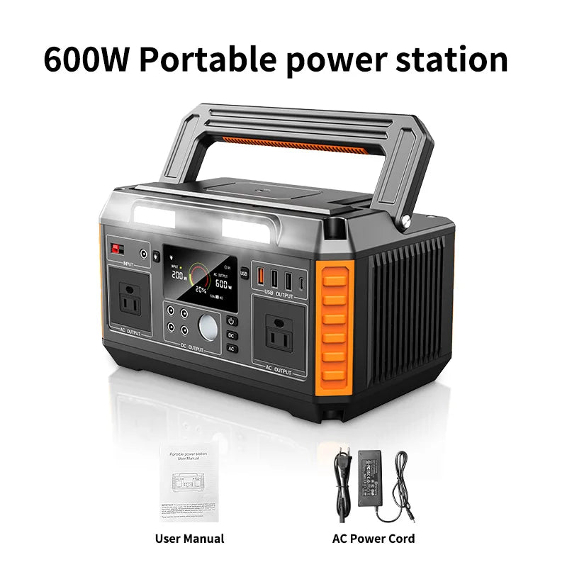CHUBAN 600W Portable Power Station 220V UPS Outdoor Use