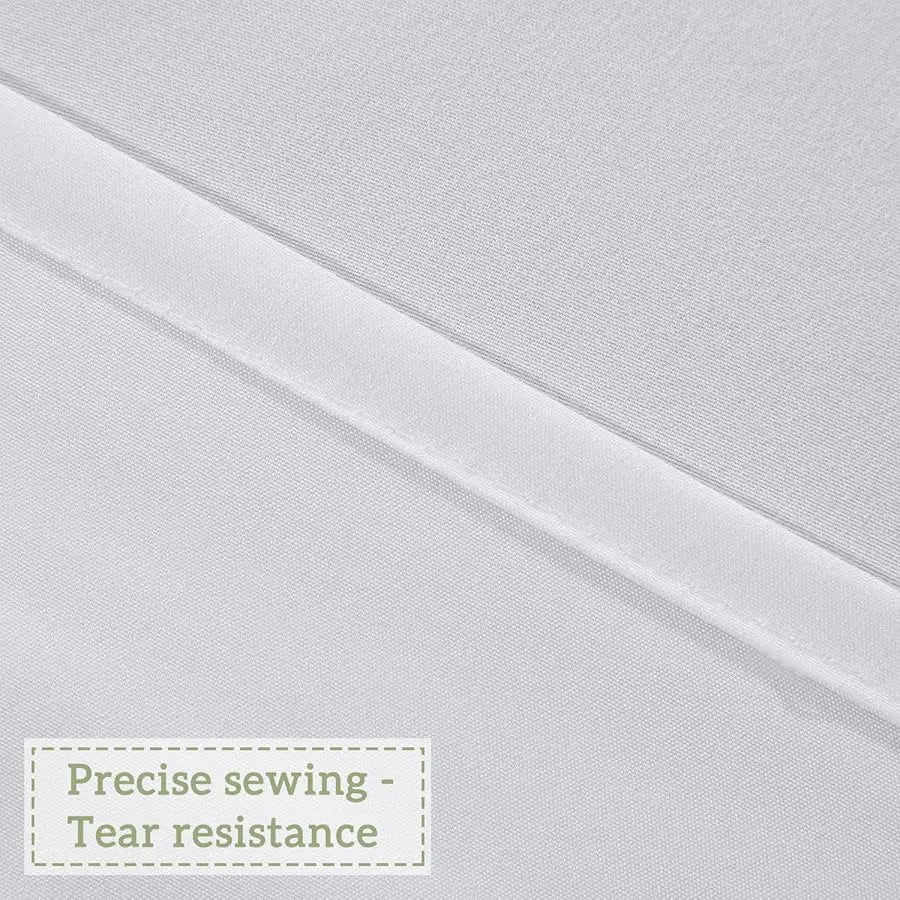 Guangdong Victorian Ruffle Shower Curtain Ruched Microfiber Bath Decor