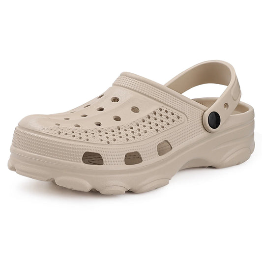 Comwarm Men Breathable Garden Sandals Non Slip Comfort Shoes