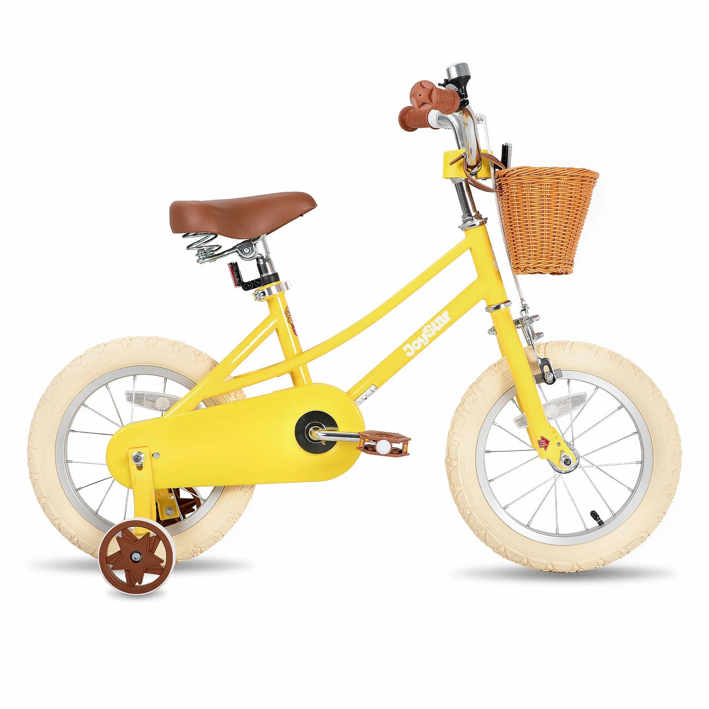 Joystar Kids Bike With Front Basket And Training Wheels