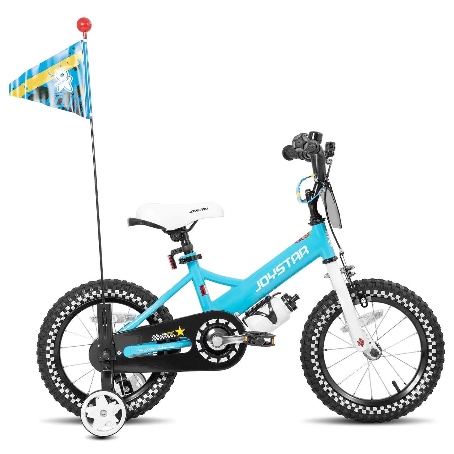 JOYSTAR Kids Bike For Ages 2-7 With Doll Seat Streamers