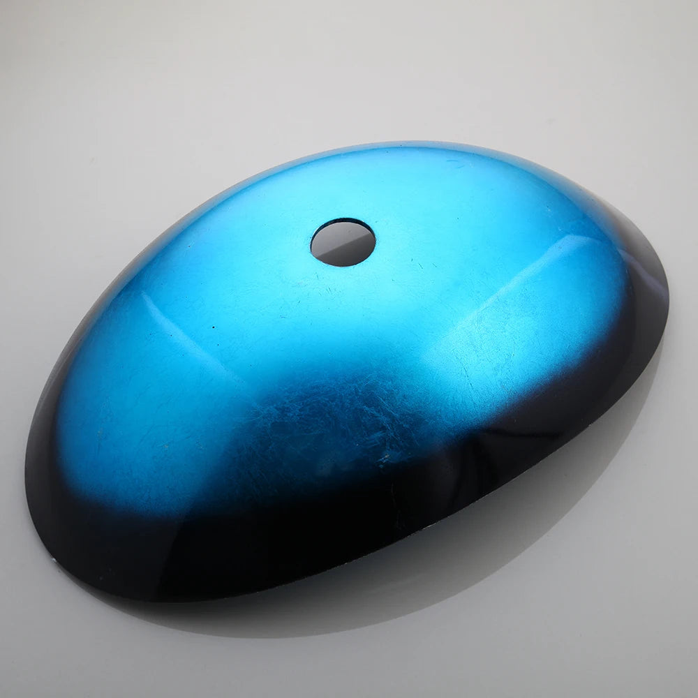 KEMAIDI Tempered Glass Vessel Sink With Waterfall Faucet