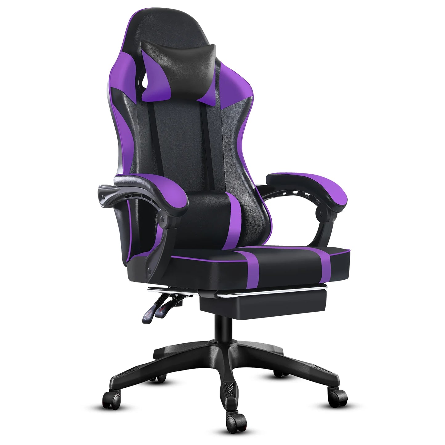 AnYu Furniture Ergonomic Gaming Chair With Wheels And Lumbar Support