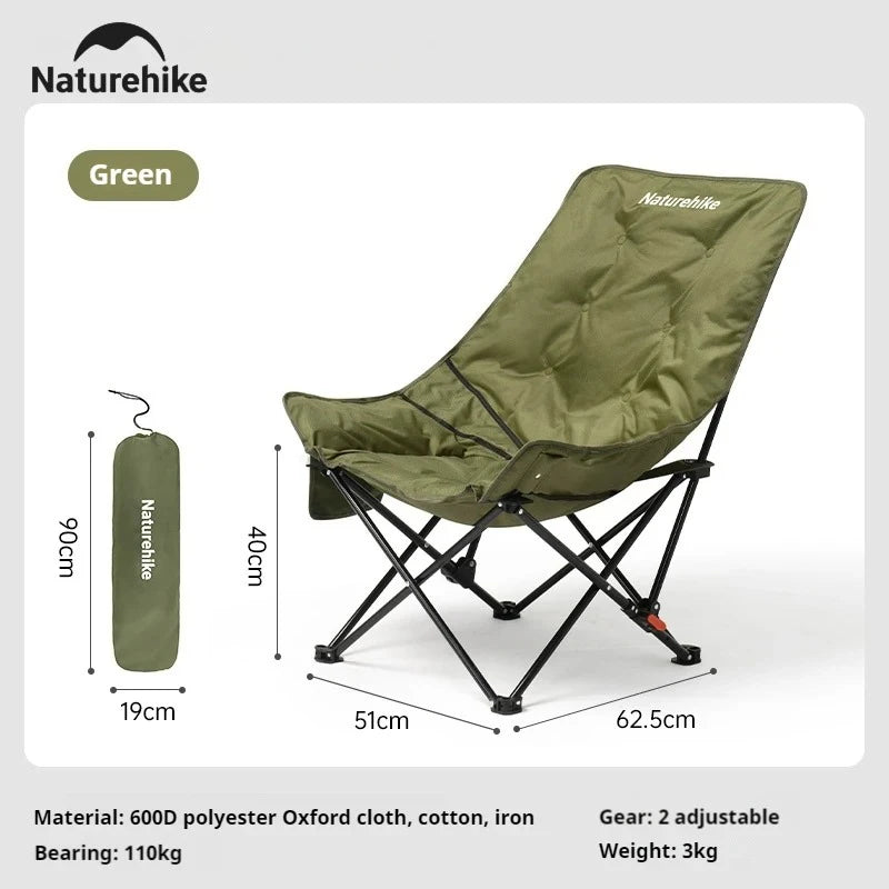 Naturehike Moon Chair High Back Folding Lounge Seat