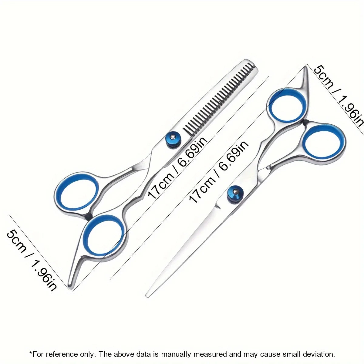 Professional Hair Cutting Scissors Set With Thinning Shears