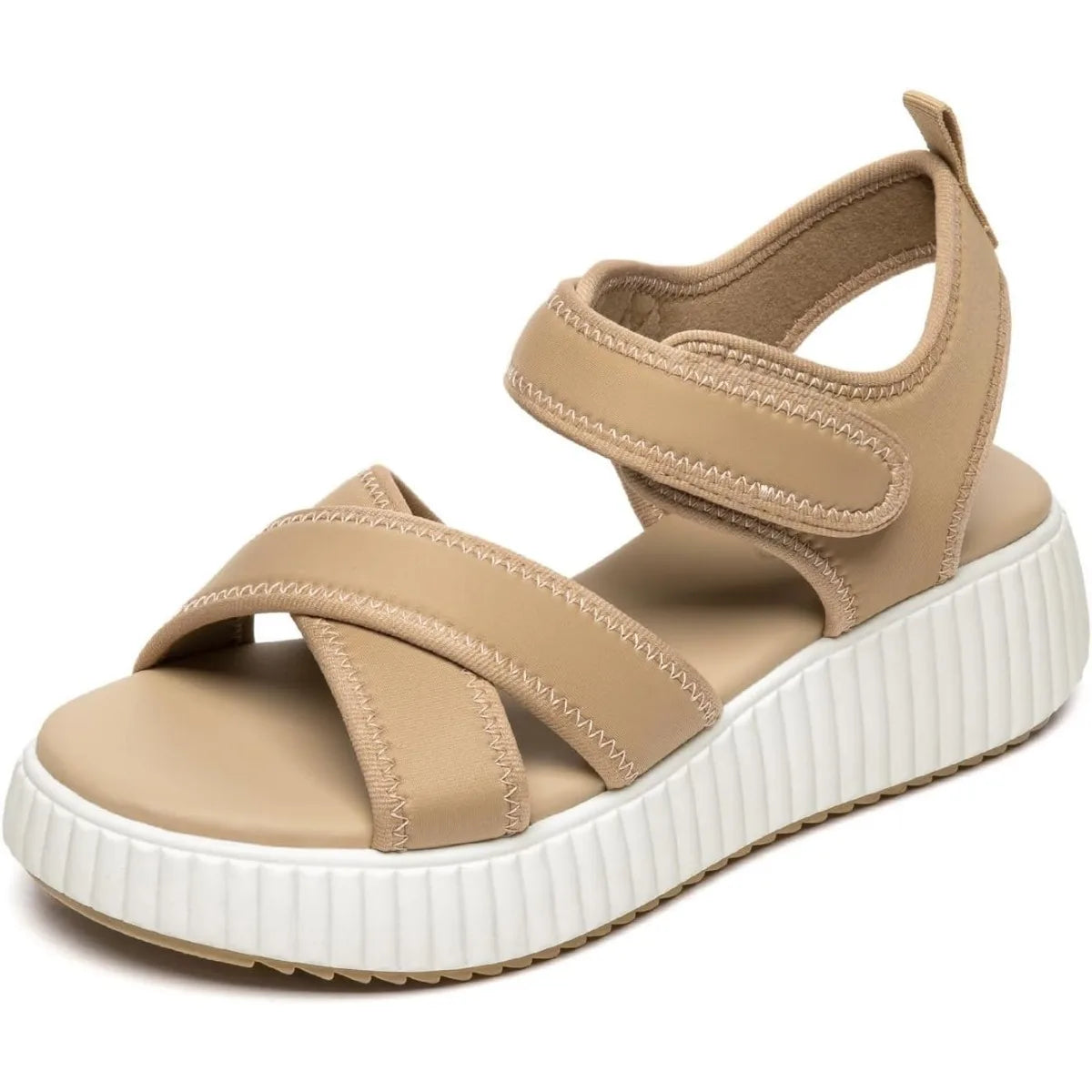 Women's Comfortable Platform Sandals Open Toe Wedge With Adjustable Straps