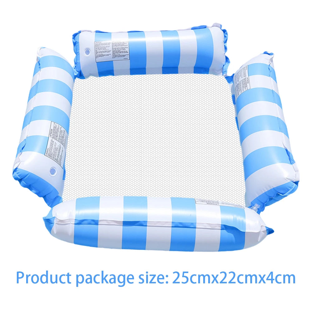 APWIKOGER PVC Inflatable Pool Float Lounger Hammock Chair