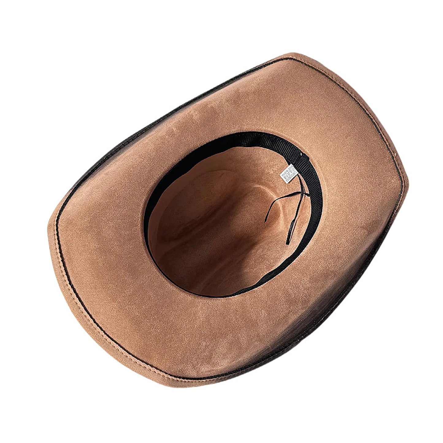 Classic Cowboy Hat With Wide Brim Concho Band Unisex