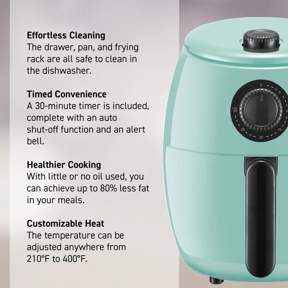 XMSJ Digital Hot Air Fryer Oil-Free Cooking Appliance