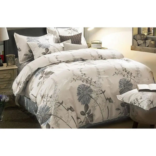 Floral Comforter Set 100 Percent Cotton Vintage Floral Bedding Pieces