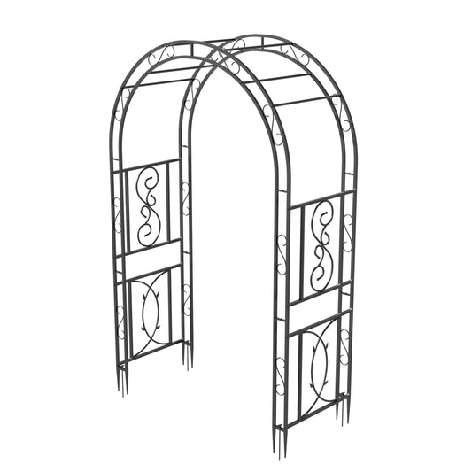 Feature Metal Garden Trellis for Climbing Plants Arch