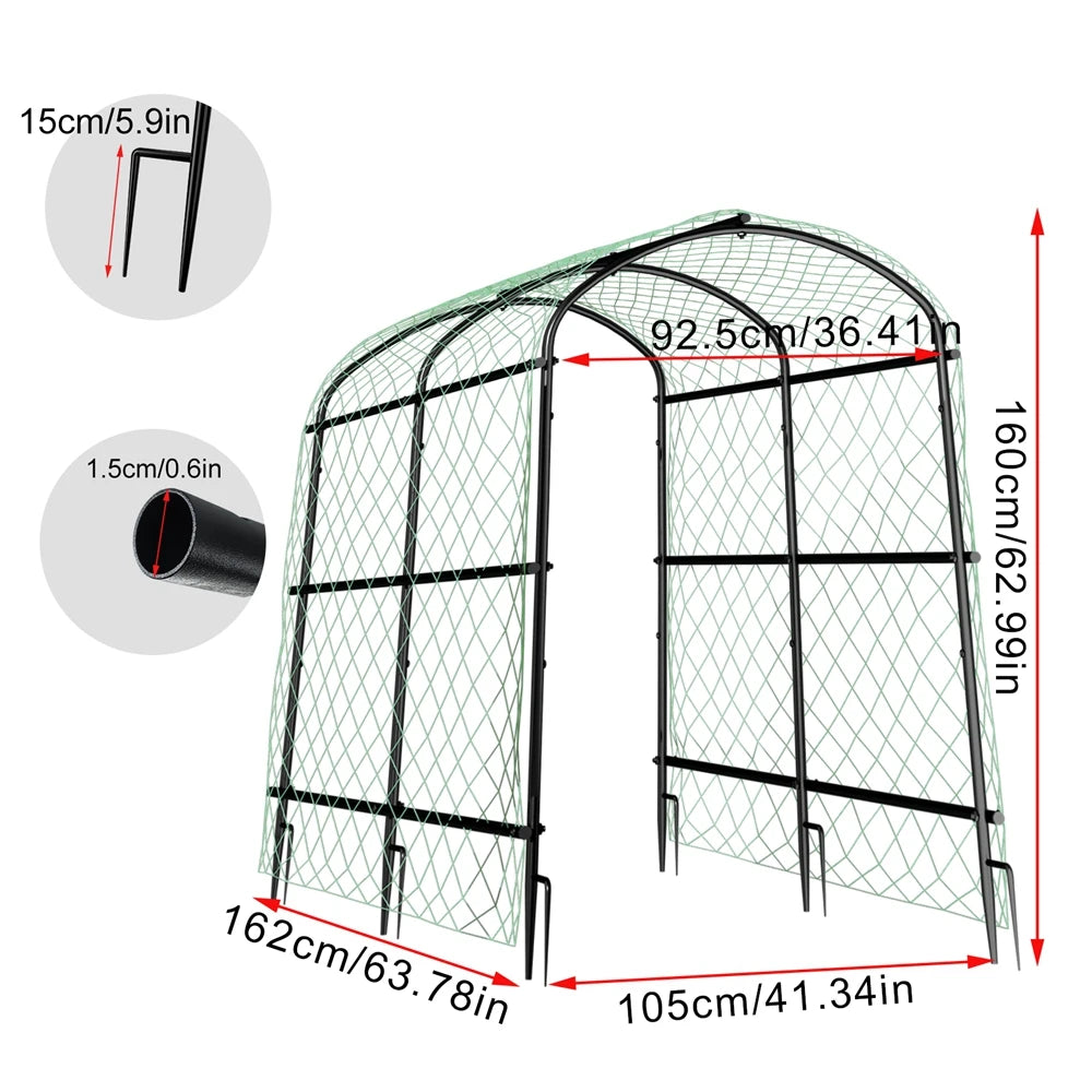 Wisfor U-Shaped Garden Trellis for Climbing Plants