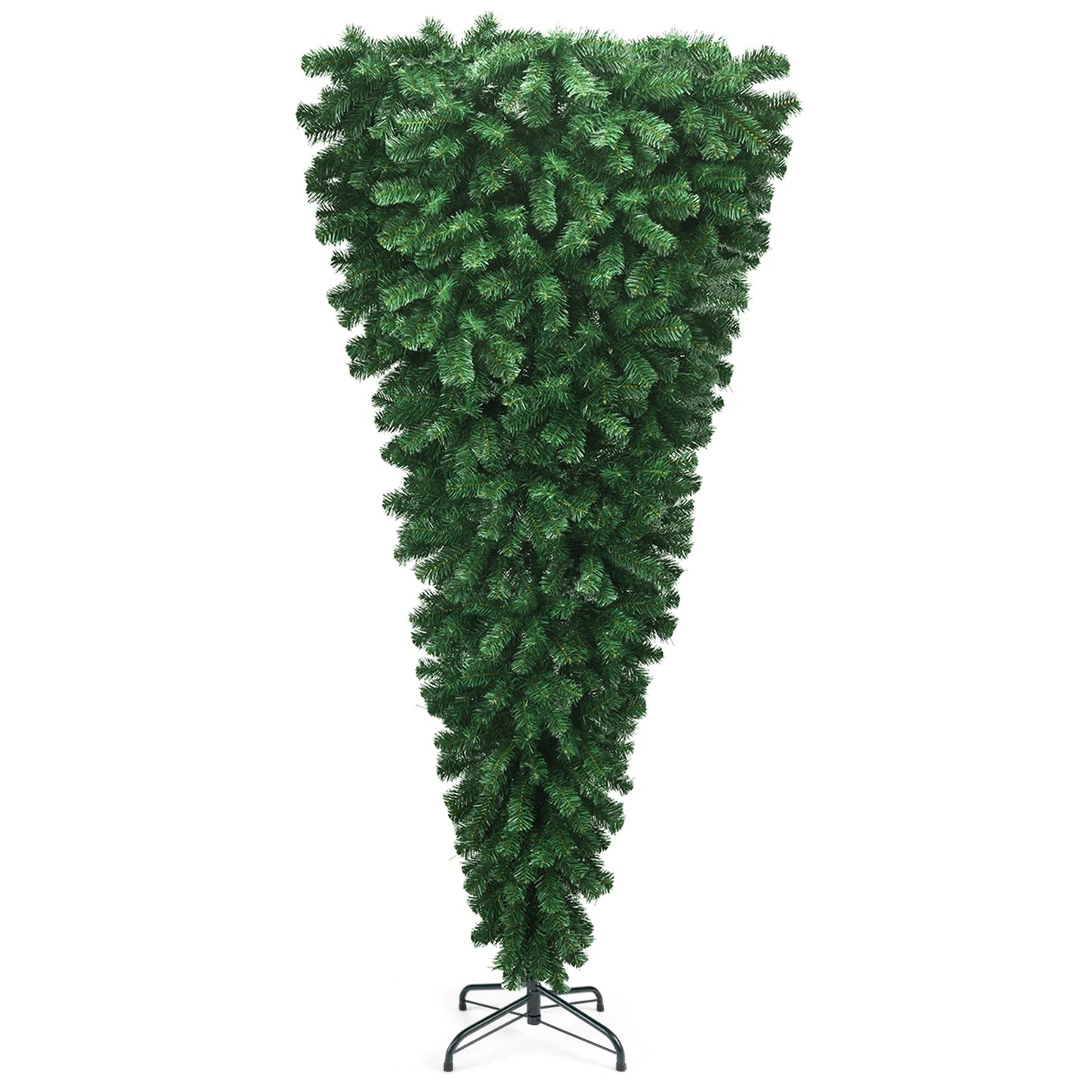 LIFEZEA Upside Down Christmas Tree Artificial For Home Office