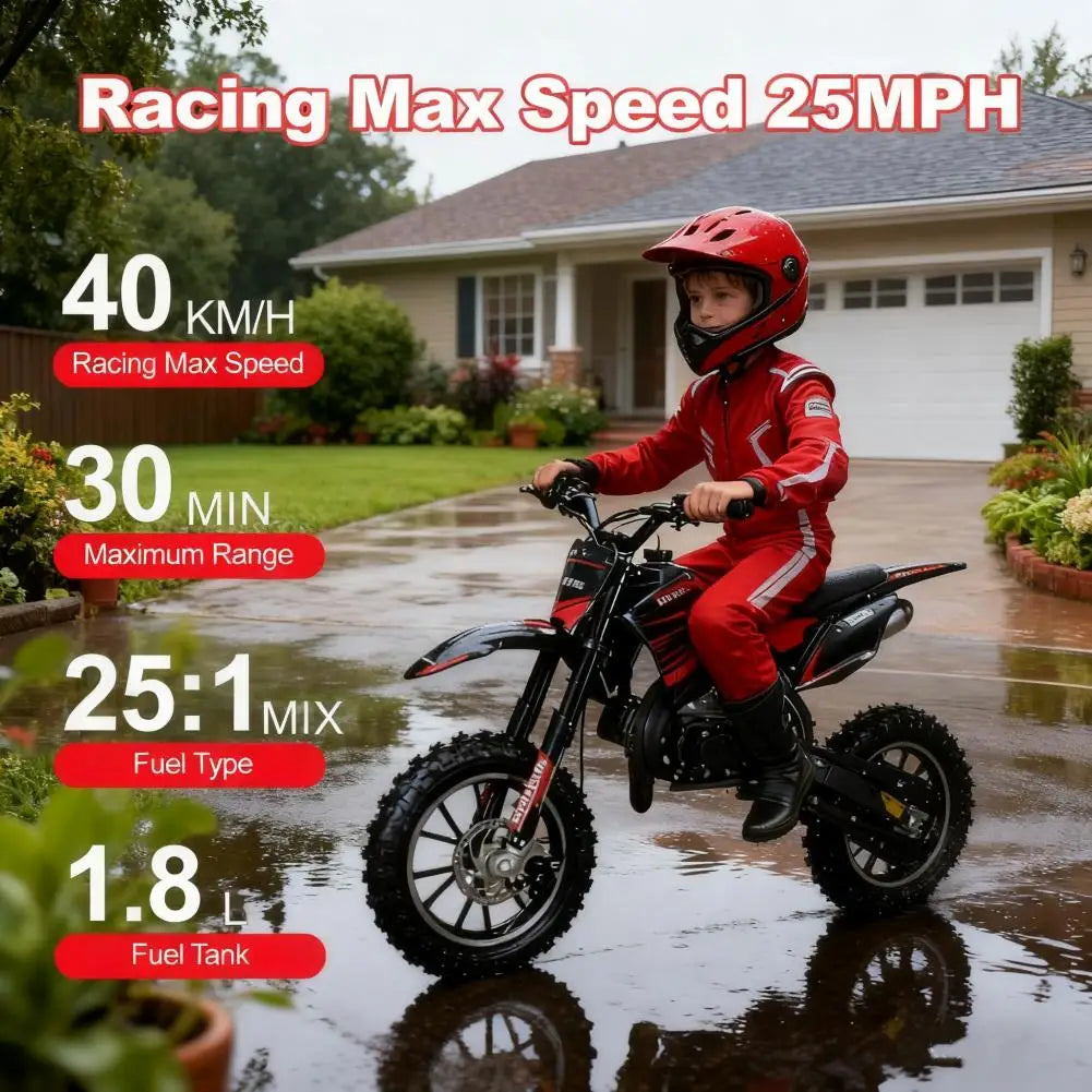 Gas Powered Kids Dirt Bike 2-Stroke